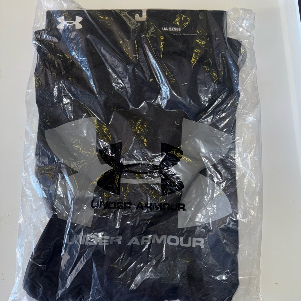 Under Armour Gray Drawstring Bag
